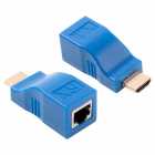ADAPTADOR HDMI P/ RJ45P EXTENSOR 30M MTS 1080P