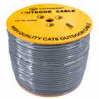 CABO REDE UTP 305M CAT6 VOYAGER 1000FT GRAY