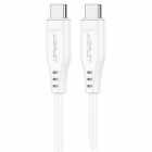 CABO ACEFAST C3-03 USB-C P/ USB-C 60W 1.2M WHITE