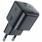 CARREGADOR ACEFAST A77 MINI 30W USB-C BLACK BLACK