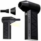 MINI SOPRADOR DE AR RECARR. MINI JET FAN C/LINTERN BLACK