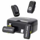 HOLLYLAND MICROFONE LARK A1 COMBO PRETO LIGHT/USB-C