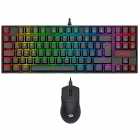 TEC/MOUSE REDRAGON S145 WIRED RGB BLACK ESPANHOL
