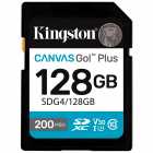CARTAO SD 128GB KINGSTON CANVAS GO 200MB/S C10 V30 SDG4/128GB A2 U3 A2