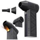 MINI SOPRADOR DE AR RECARR. LUO MINI JET FAN BLACK