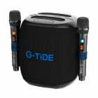 CAIXA DE SOM G-TIDE THUNDERBASS BT/USB 2MIC BLACK