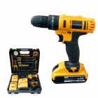 KIT PARAFUSADEIRA ELEC. KANDEXS SP-994 21V BLK/YEL BLACK/YELLOW