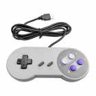 CONTROLE SUPER NINTENDO PLAY GAME PADRAO USB CINZA