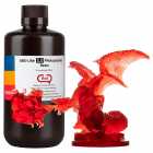 RESINA P/IMPR 3D ELEGOO ABS-LIKE TRANSLU RED 500G*