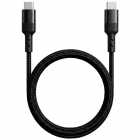 CABO USB-C P/ USB-C MTEK 60W 1.8M MC-18CCM PRETO