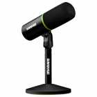 Microfone Gamer Shure MV-6, USB-C Cardioide Streaming e Podcasts, Preto