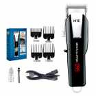 CORTADOR DE CABELO HTC CT-8088 RECARR. PRATA/BLK*