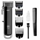 CORTADOR DE CABELO HTC AT-768 RECARRE. BLK/CINZA*