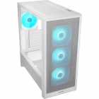 GABINETE COUGAR MX230 RGB 4FAN WHITE