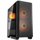 GABINETE COUGAR AIRFACE FLO RGB 3FAN MESH BLACK