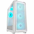 GABINETE COUGAR MX600 AIR PRO ARGB 4FAN WHITE
