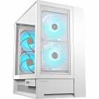GABINETE COUGAR OMNYX ARGB MID-TOWER 4 FAN WHITE