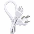CABO DE FORCA P/ NOTEBOOK 0.70M PONTA TRIPLA WHITE