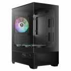 GABINETE GAMDIAS AURA GC9M ELITE ARGB MICR-TOW BLK BLACK 3FAN