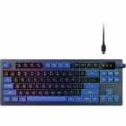 TECLADO GAMDIAS HERMES E7 RGB MEC. WIRED BLUE/BLK USA