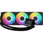 COOLER WATER GAMDIAS CHIONE E4-360 V2 ARGB BLACK*G TELA DIGITAL