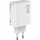 CARREGADOR XIAOMI 67W HYPER CHARGE ADAPTER TYPE-A BHR07SKEU WHITE MDY-12-EH