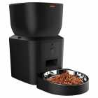 DISPENSADOR DE ALIMENTOS SATE P/MASCOTAS AMSQ251 BLACK 7L SMART