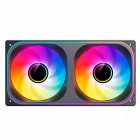 COOLER FAN JONSBO ZB-240B ARGB BLACK 2 FAN*G