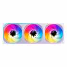 COOLER FAN JONSBO ZB-360W ARGB WHITE 360MM 3FAN*G