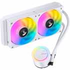 COOLER WATER JONSBO TG-240 ARGB 240MM WHITE 2FAN*G 240MMM TOWER 2FAN