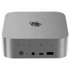 Mini PC Beelink SER9 Pro, AMD Ryzen 7 H 255 de 3.30GHz, 24GB de RAM, 500GB SSD, Windows Pro, Space Cinza