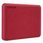 HD EXT  2TB TOSHIBA CANVIO ADVANCE HDTCA20XR3AA RED