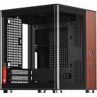 GABINETE JONSBO TK-0 ITX MINI-TOWER BLACK MADERA