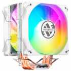 COOLER CPU ABKONCORE T406W SPECTRUM DUAL FAN WHITE