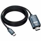 CABO USB-C P/ HDMI DEVIA 2M 60HZ 4K BLACK *G