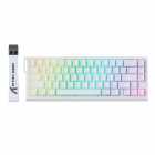 TECLADO ATTACK MAGNETICO X68HE C/ CABO USB-C WHITE WHITE-CONTOUR LINE USA