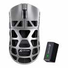 MOUSE ATTACK SHARK R3 WIRED+2.4G+BT+BT5.1 8K SILVR SILVER GREY PAW3395