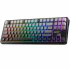 TECLADO AULA F87 PRO RGB MECA. WIRELESS C/CABO 80% WOOD SW LINE/IN GRADIENT GREY