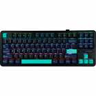 TECLADO AULA F87 PRO MECA. WIRELESS C/CABO 80% NIMBUS ING/SUNS SUNSET COAST