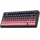 TECLADO AULA F75 RGB MECA WIRELESS C/CABO REAPER 203164USA GRADI ENT BLAK+PINK