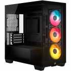 GABINETE CORSAIR 2800X RS-R BLACK CASE ARGB CC-9011347-WW MICRO-ATX