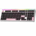 TECLADO AULA HERO99 MEC WIRELESS RGB BLACK/PINK 504586