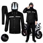 CAPA DE CHUVA P/ MOTO LUO LU-040 XXL-180 BLACK