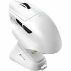 MOUSE ATTACK SHARK V6 1K WIRED+2.4G+BT WHITE
