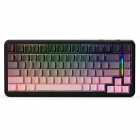 TEC ATTACK SHARK M86 RGB WIRED+2.4G+BT BLACKBERRY BLUEBERRY 71532