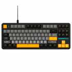 TEC ATTACK X87 MEC. RGB WIRED+2.4G+BT STAR BLACK 470429