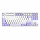 TEC ATTACK X87 MEC. RGB WIRED+2.4G+BT TWILI PURPLE STRAWBERRY SWI 471488