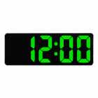 RELOGIO DESPERTADOR LED SATE AC-T6802 GREEN