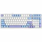TECLADO AULA F99 MEC. WIRED C.CABO RGB LIGHT BLUE WHITE+BLACK AND PURPLE 208077