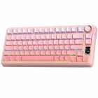TECLADO MECANICO AULA S75 PRO RGB GRADIENT PINK CARAMEL LATTE 203904
